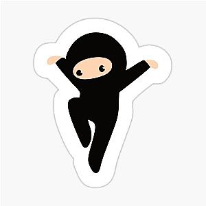 Jumping Ninja Stickers