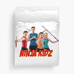 Ninja Kid Merch For Kid Party Duvet Cover