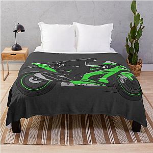 Ninja Motorcycle Rider Blanket