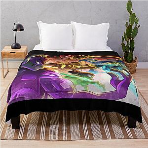 Rise of the Teenage Mutant Ninja Turtles Colors Throw Blanket