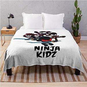 Ninja Kid TV Backpack Throw Blanket
