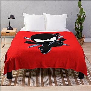 Ninja Kids Throw Blanket