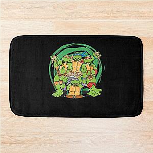 Teenage Mutant Ninja Turtles for Music Fans Bath Mat