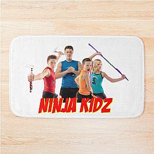 Ninja Kids Merch for Kids Party Bath Mat