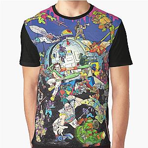 Vintage Ninja Turtle's Pizza Classic Graphic T-Shirt