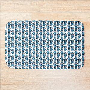 Conflict Cartoon Ninja in a Blue Suit Mat