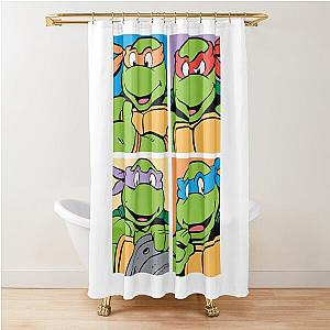 Teenage Mutant Ninja Turtles Gift for Music Fans Shower Curtain