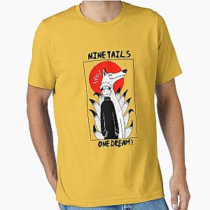 Mustard Fox Spirit and Blonde Ninja Smiling Essential T-Shirt