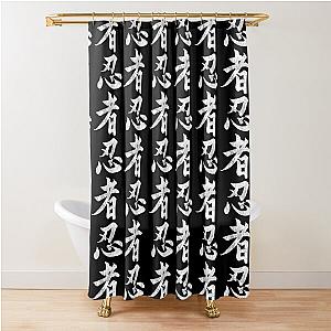 Ninja Japanese Shower Curtain