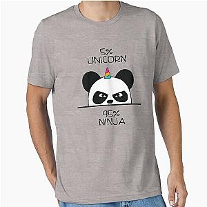 Unicorn Ninja Panda Essential T-Shirt 
removed weird characters and duplicates: 
Unicorn Ninja Panda T-Shirt