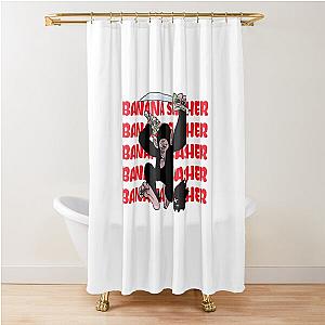 Cute Ninja - Ninja Chimp -  Banana Slayer Shower Curtain