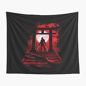 Red Ninja Tapestry