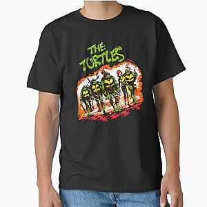 Vintage Ninja Turtles Superhero Cartoon Movie Classic T-Shirt
