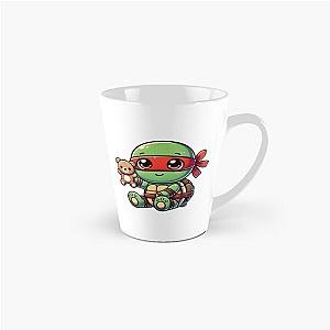 Turtle Baby Raph Holding a Teddy Bear Tall Mug