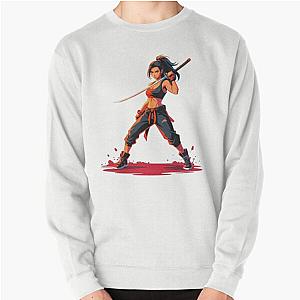 Ninja Girl Katana Sweatshirt