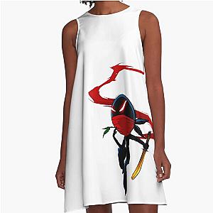Ninja Stickman Aline Dress