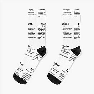 Surgeon Definition, See also: Wizard, Magician, Superhero, Ninja Socks