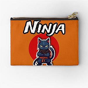Ninja Cat Zipper Pouch