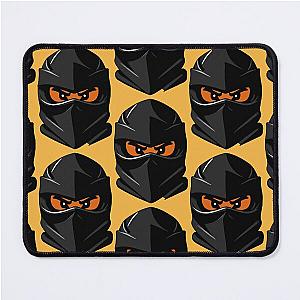 Black Ninja Mask - Ninja Design Mouse Pad