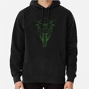 Kawasaki ZX6R Ninja front best Pullover Hoodie