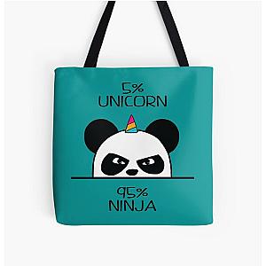 Unicorn Ninja Panda Tote Bag