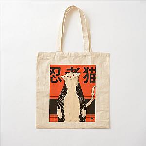 Neko Ninja Cotton Tote Bag