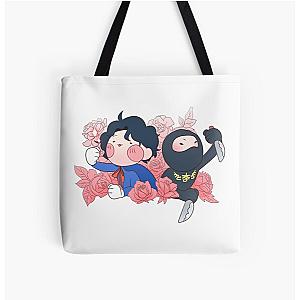 Ninja Sex Party All Over Print Tote Bag