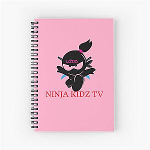Ninja Kid's TV Products Spiral Notebook