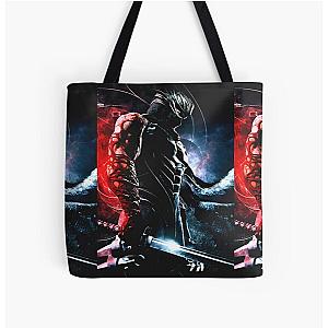 Ninja Gaiden All Over Print Tote Bag
