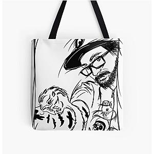 Ninja Ben All Print Tote Bag