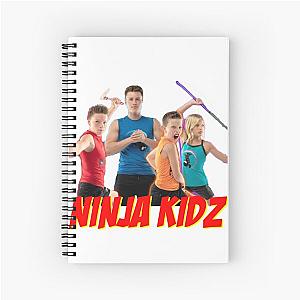 Ninja Kids Merch For Kids Party Spiral Notebook