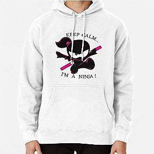 Keep calm I'm a ninja t-shirts for adults and kids Pullover Hoodie