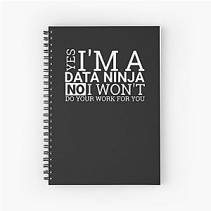 Data Ninja Spiral Notebook