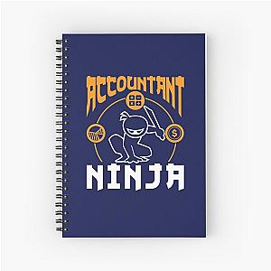 Accountant Notebook Ninja Spiral