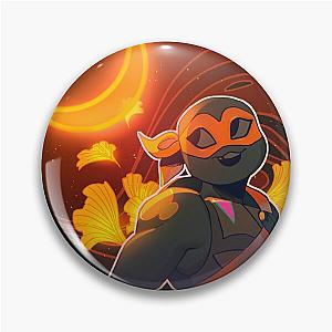 Rise of the Teenage Mutant Ninja Turtles Mikey Sticker Pin