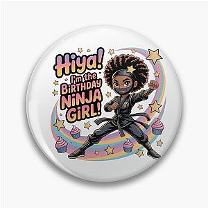 Adorable Ninja Birthday Girl Design Featuring a Brave Cartoon Character