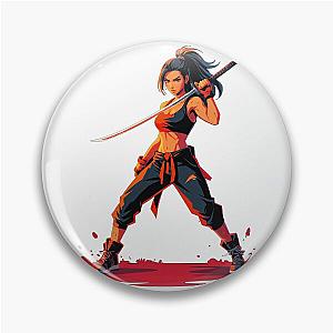 Ninja Girl with Katana