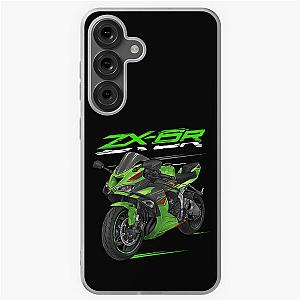 Kawasaki Ninja ZX-6R 2024 Lime Green Ebony for Motorcycle Riders Samsung Galaxy Case