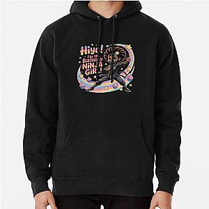 Adorable Ninja Birthday Girl Design Featuring a Brave Hoodie