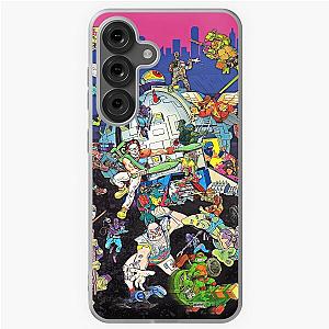Vintage Ninja Turtles Pizza Art Samsung Galaxy Soft Case