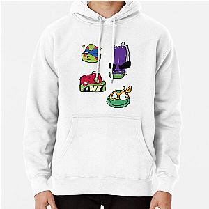 Poorly Drawn Rise of Teenage Mutant Ninja Turtles Pullover Hoodie