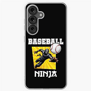 Baseball Ninja Fun Unique Athletic Design Samsung Galaxy Soft Case