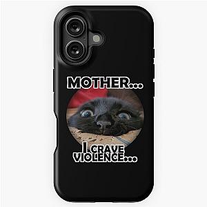 Mother Tough Case by Confucius the Ninja Kitten iPhone