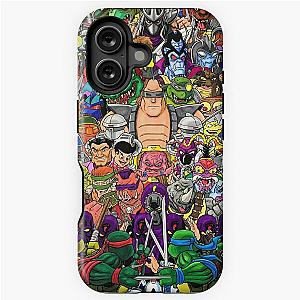 TMNT Rogues Gallery Tshirt - Ninja Turtles Poster iPhone Case