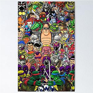 TMNT Rogue's Gallery Tshirt - Ninja Turtles Poster