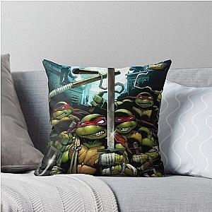 Teenage Mutant Ninja Turtles Retro Throw Pillow
