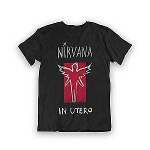 Nirvana In Utero Sketch Short Sleeve T-Shirt ET0610