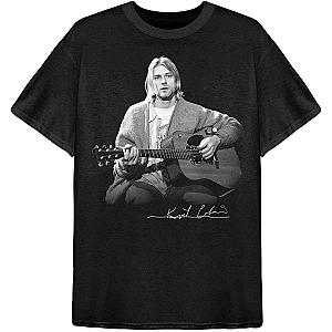 Kurt Cobain Nirvana Unplugged Official Tee T-Shirt Mens Unisex ET0610