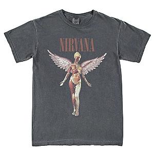 New Rare Nirvana In Utero Vintage Retro Unisex T-Shirt ET0610