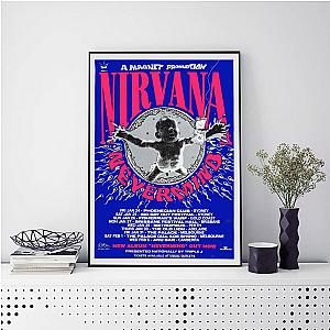 Kurt Cobain &amp; Nirvana NeverMind Australian Tour Poster 1992 ET0610